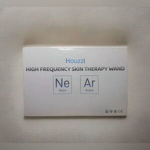 High Frequency Skin Therapy Wand - White